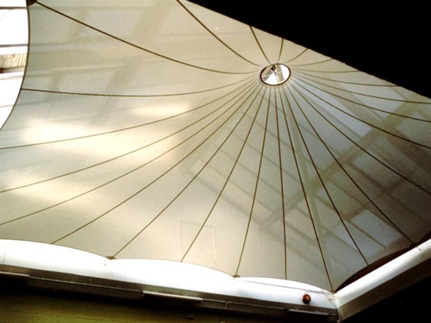 Interior Fabric Sun Shade Structure