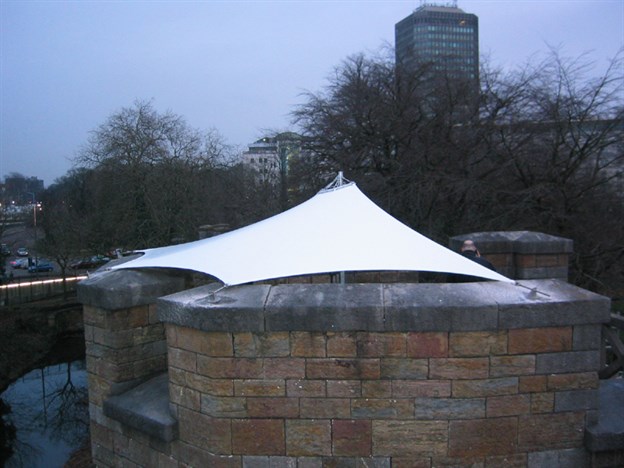 Protective Canopy, Cardiff Castle