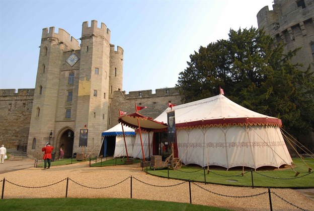 Entrance Canopy and Shop, Warwick Castle