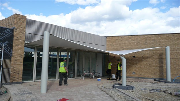 School Entrance Canopy | Play Canopy, Jesmond Gardens School