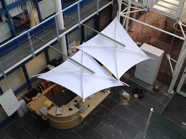 Reception Shading, Windsor House, Plymouth