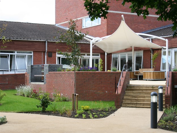 Sun Shade Canopies, Hillingdon Hospital