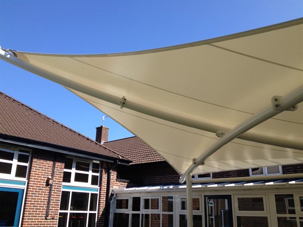 Courtyard Canopy, Oasis Academy, Connaught