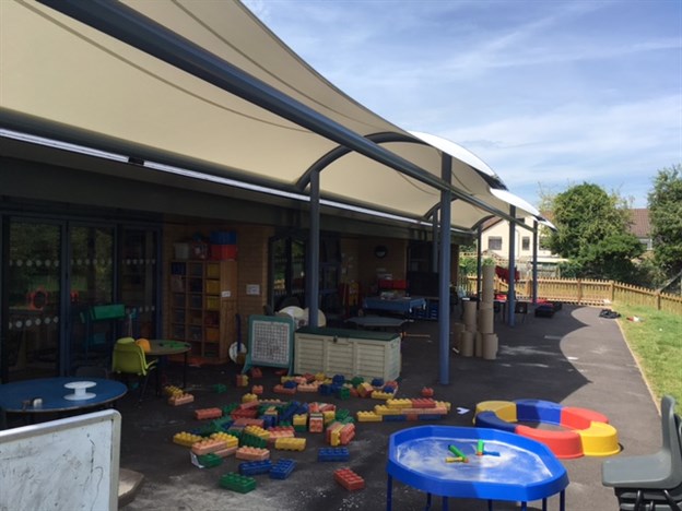 Walkway Canopy, Westbury Infants School