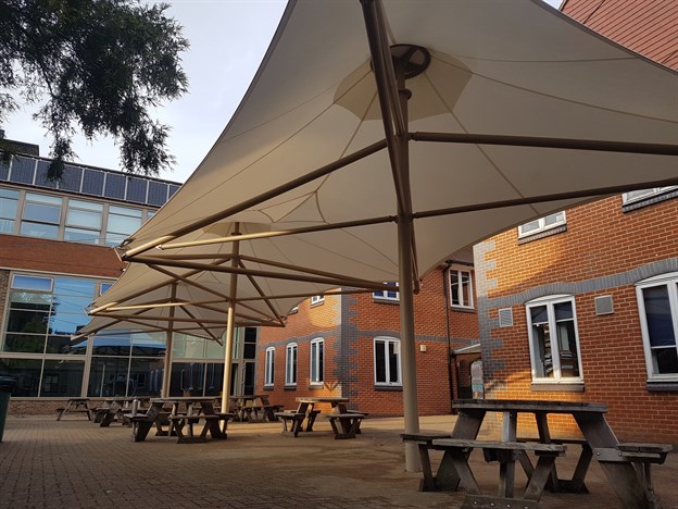 Skinner School, Triple Conic Canopy