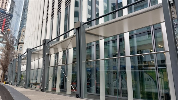 Sky Garden, London, Walkway Canopy