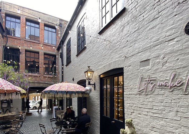 Courtyard Temporary Canopy